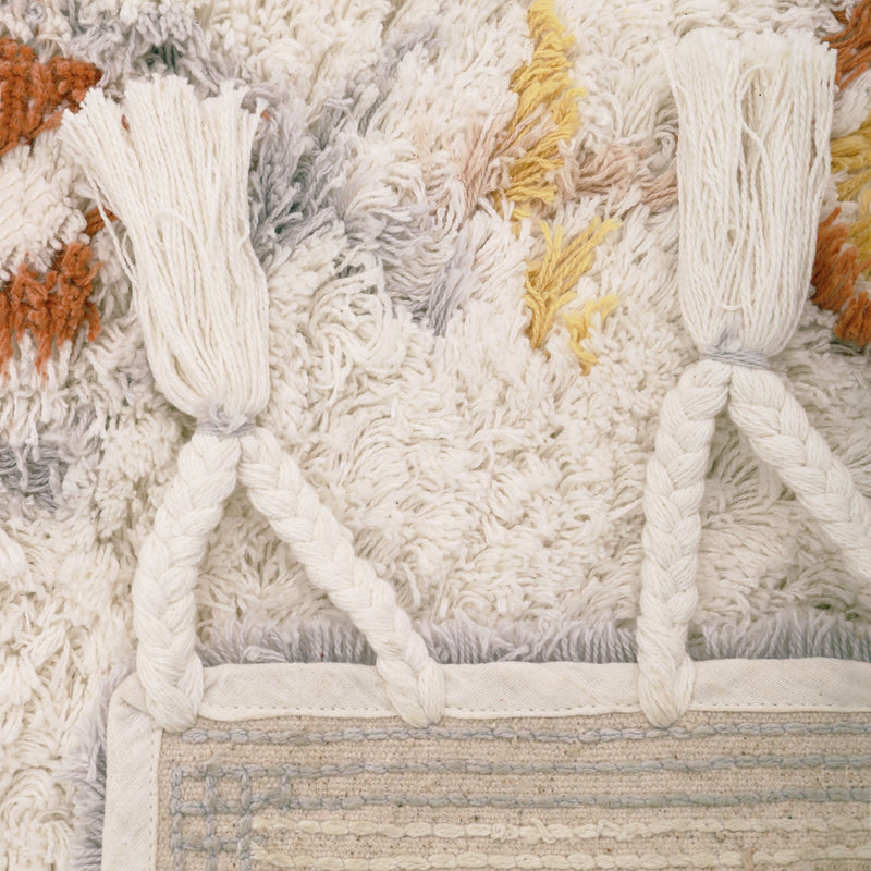 Nattiot Teppich Rug Ilse aus 100% Baumwolle ist 100 x 160 cm | MYXAMI