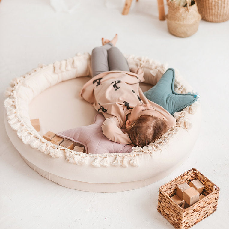 Minicamp großes Baby-Nestchen zum Schlafen & Spielen | Myxami