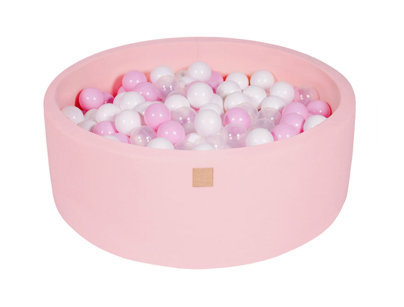 Rundes Bällebad Basic Set mit 200 Bällen in rosa