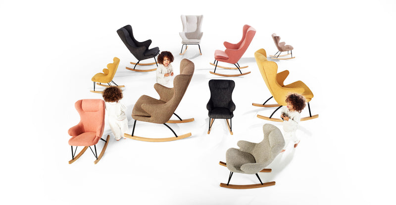 Rocking chairs Quax Kinderschaukelstuhl De Luxe - Clay | MYXAMI